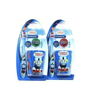 BRUSH BUDDIES 3pc THOMAS & FRIENDS Cap+Rinsing Cup